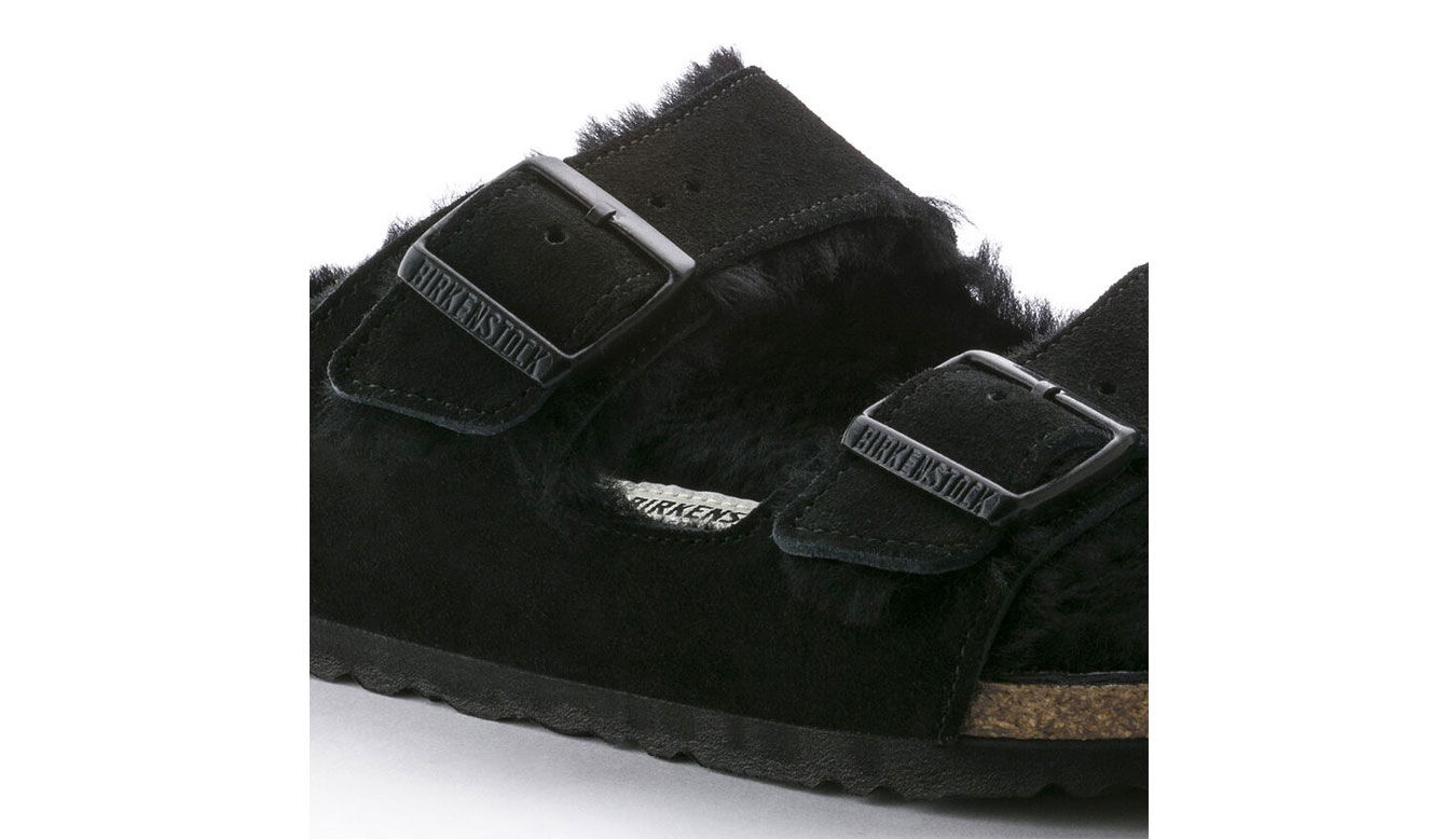 Arizona Shearling Black Narrow Fit