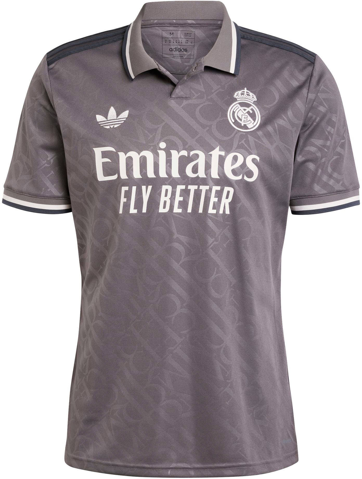 Dres adidas Originals Real Madrid Third Jersey Replica 2024/25 Šedá | iy1763, 1