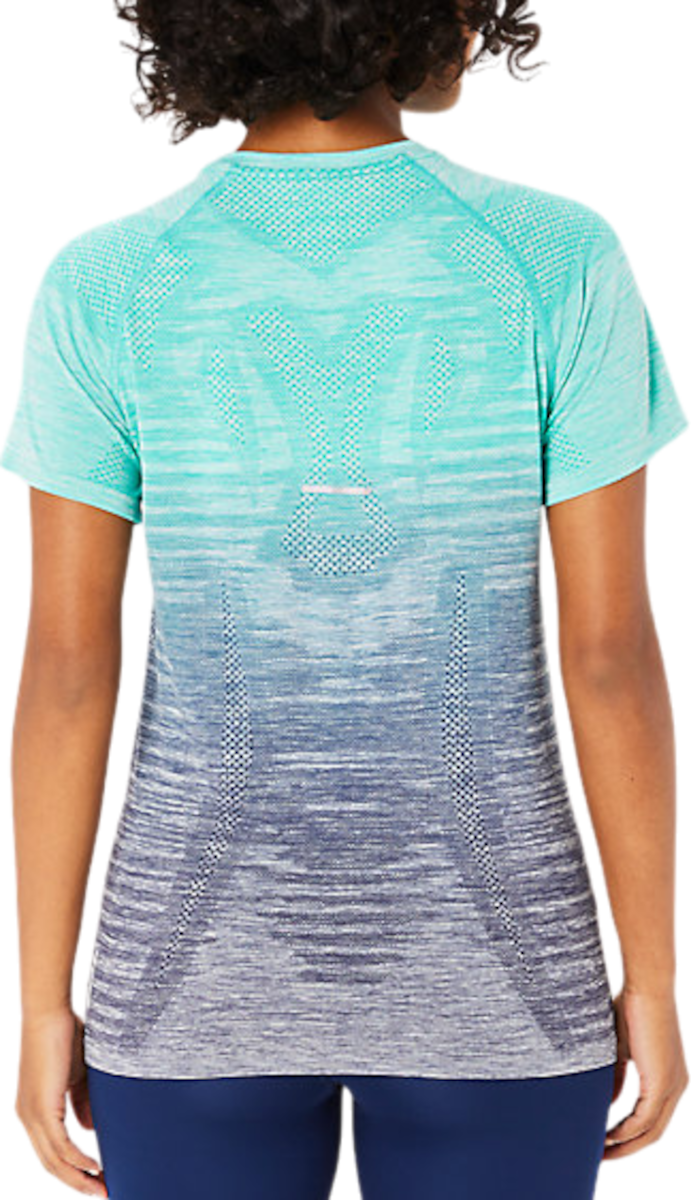 Tričko Asics SEAMLESS SS TOP Tyrkysová | 2012c385-302, 1