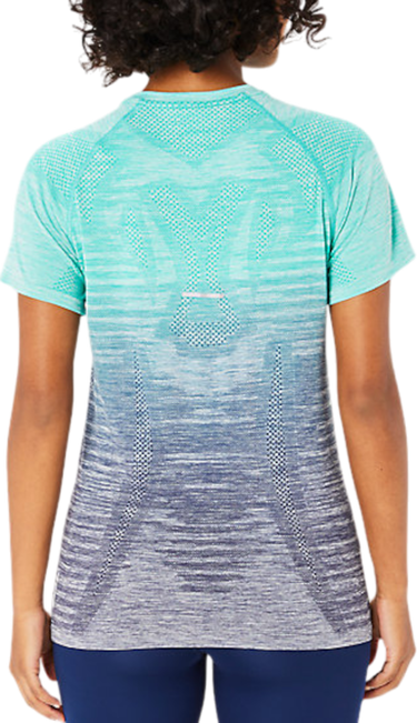 Tričko Asics SEAMLESS SS TOP Tyrkysová | 2012c385-302, 1