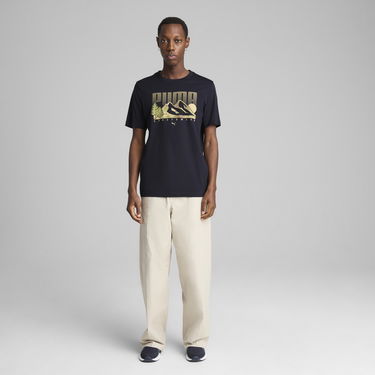 Tričko Puma Graphics Mountain T-Shirt Navy | 684828_16, 3