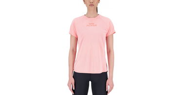 Tričko New Balance Impact Run Ružová | wt21263-gut, 1