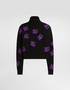 Dolce & Gabbana Wool DG Monogram Turtleneck Pullover