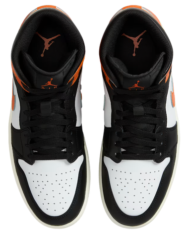 Tenisky a topánky Jordan Jordan 1 Mid Black Toe Oranžová | DQ8426-801, 4
