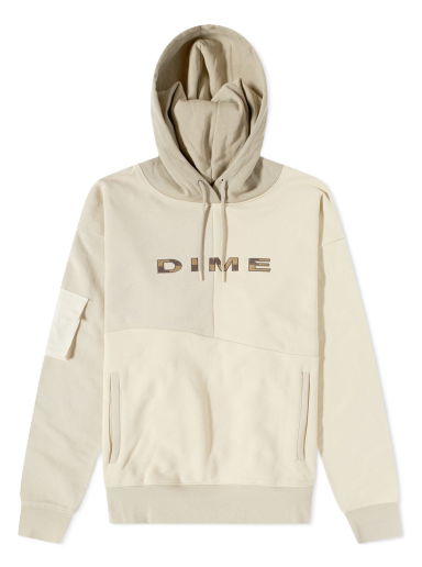 Mikina Dime 3-Tone Split Hoody Sand Béžová | DIMESU233SAN