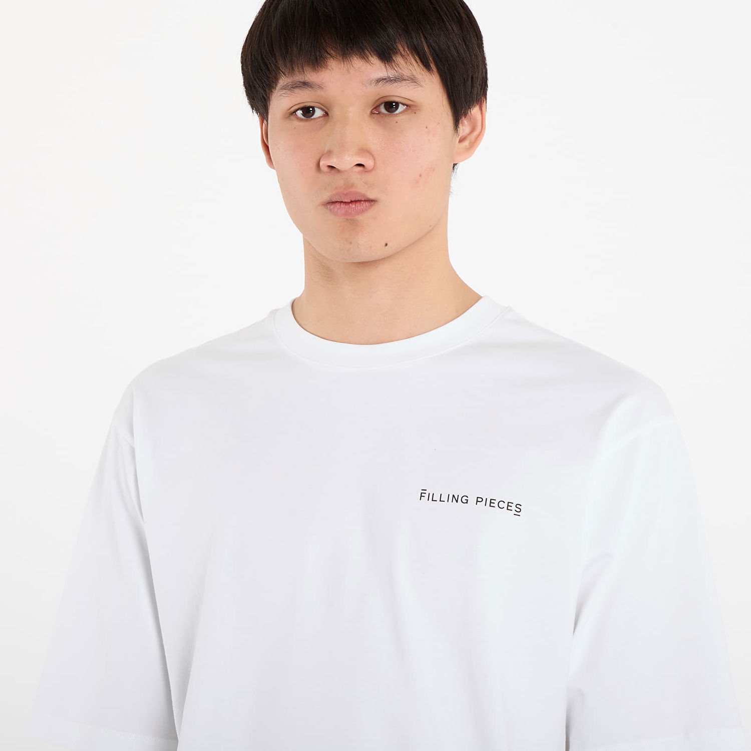 Tričko Filling Pieces Filling Pieces T-Shirt Boxy Biela | 422420501127 White, 1
