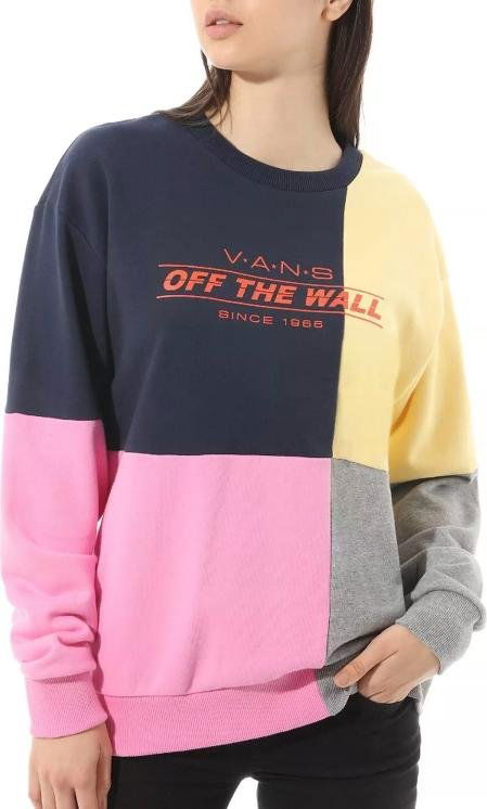 Mikina Vans Crewneck Sweatshirt Ružová | vn0a4dqnvdj1