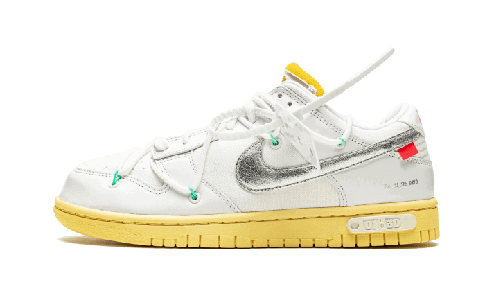 Tenisky a topánky Nike Dunk Low Off-White Lot 1 Biela | NK-NIDH1RAWB, 0