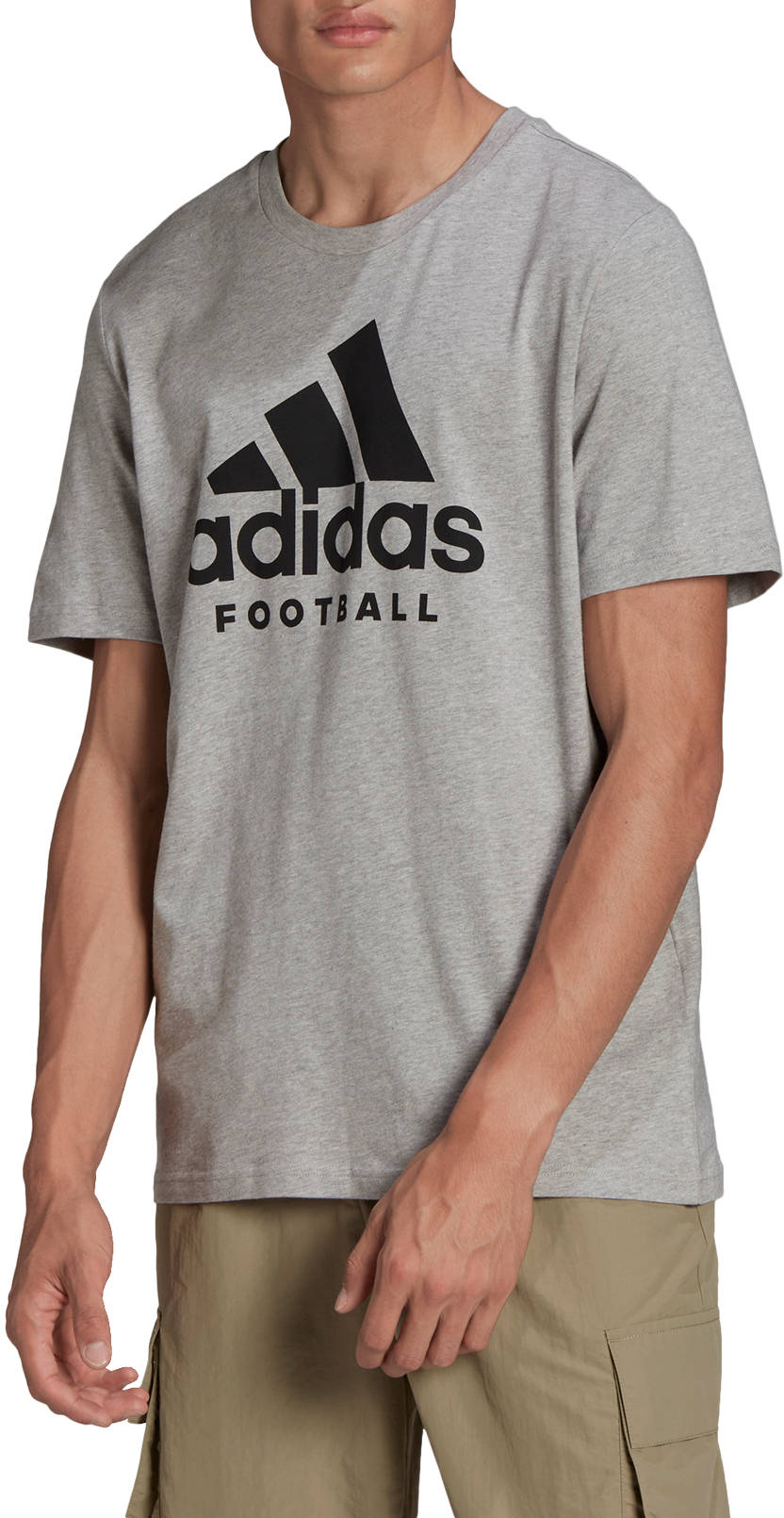 Tričko adidas Originals Football Graphic Tee Šedá | ha0906, 0