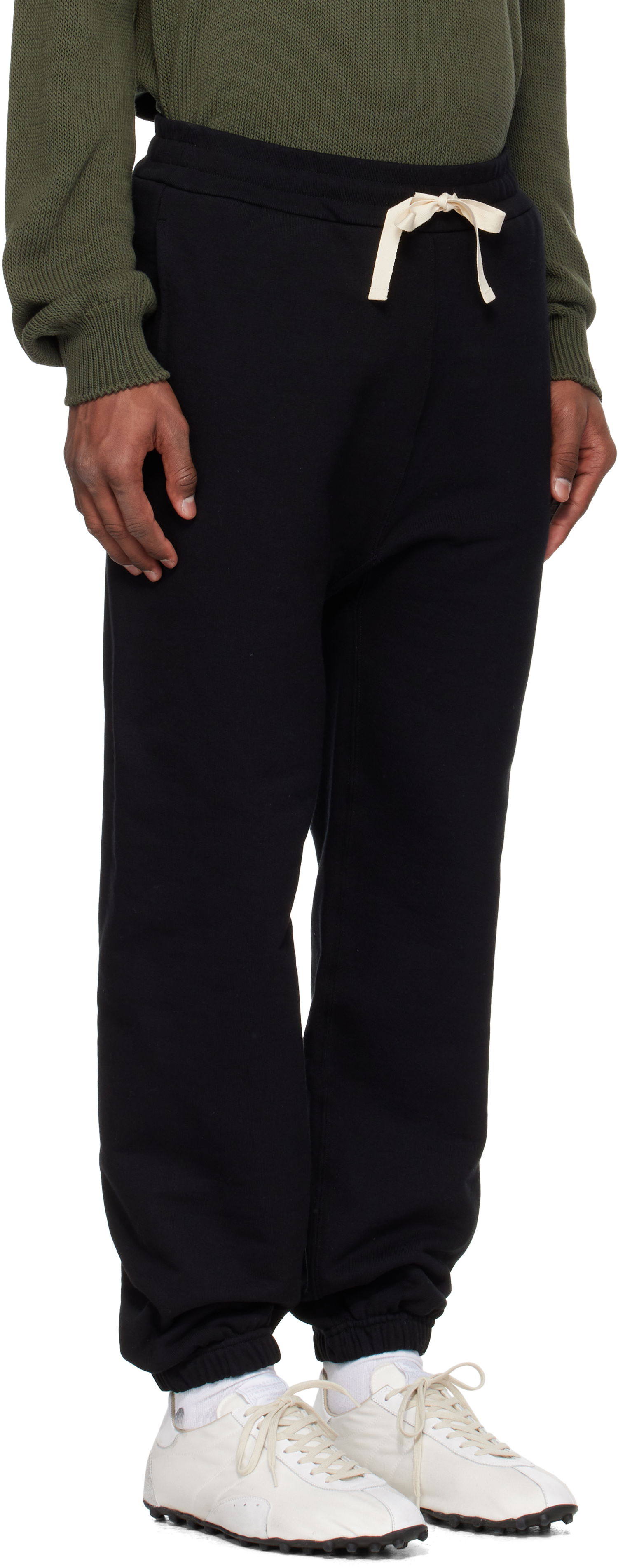 Tepláky Jil Sander Jil Sander Embroidered Logo Sweatpants Čierna | J47KA0282_J20039, 1