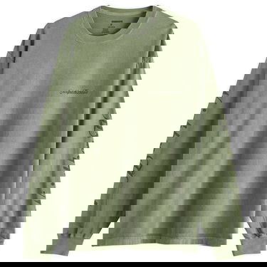 Tričko Neighborhood Neighborhood LS-12 Long Sleeve T-Shirt Zelené | 242PCNH-LT12-OLV, 0