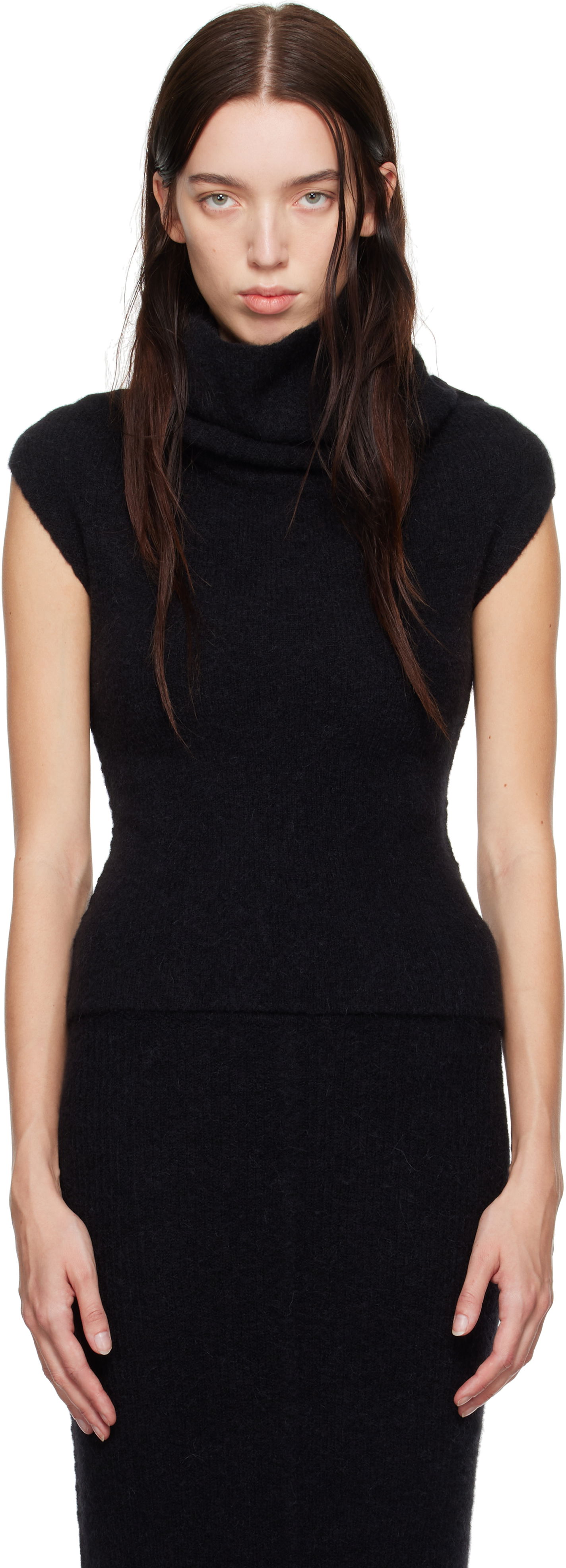 Sveter Rick Owens Sweater Turtleneck Čierna | RO02D3680 KWPL, 0