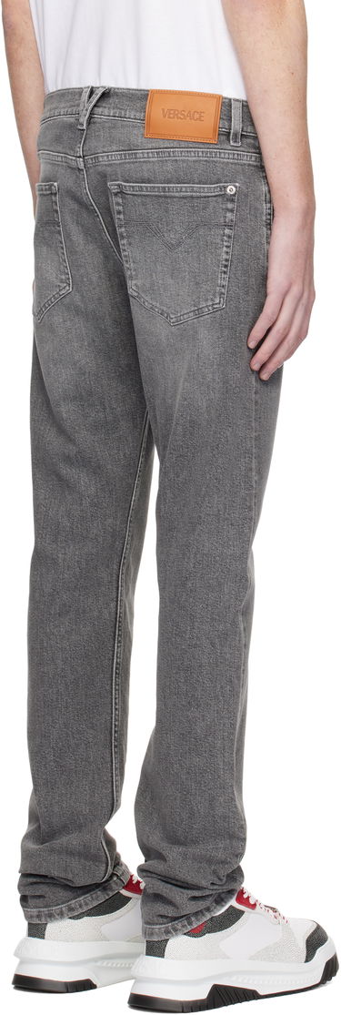 Džínsy Versace Slim-Fit Jeans Šedá | 1011693_1A11274, 2
