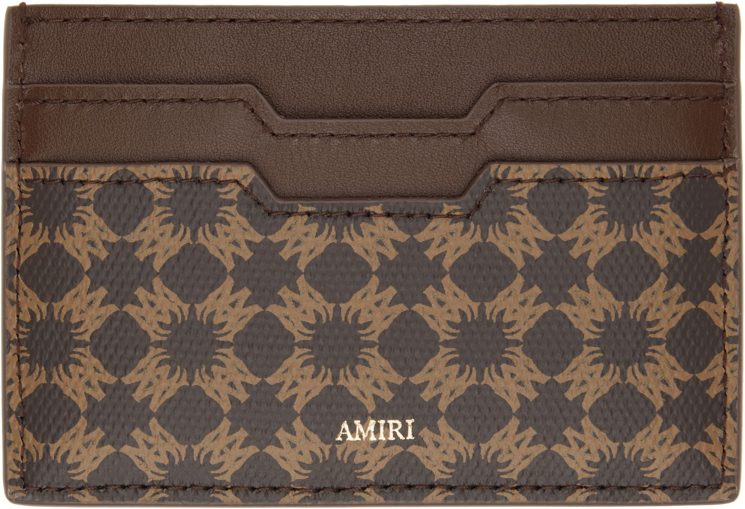 Peňaženka AMIRI AMIRI MA Quad Card Holder Hnedá | AMACCO1025, 1