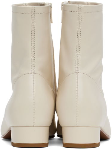 Oblečenie BY FAR BY FAR Este Ankle Boots Biela | 16605-07-EBWHTL, 1