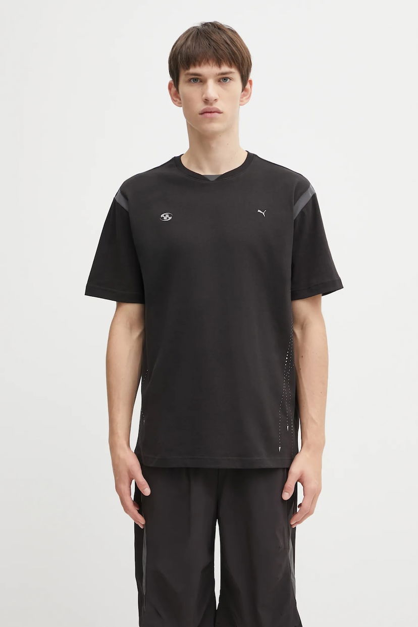Tričko Puma SAN SAN GEAR Graphic Short Sleeve T-Shirt Čierna | 632548