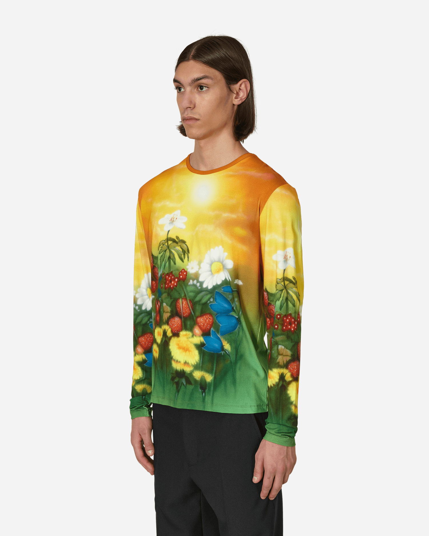 Tričko Stockholm (Surfboard) Club Fitted Airbrush Flowers T-Shirt Rôznofarebný | SU1139 1, 1