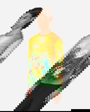 Tričko Stockholm (Surfboard) Club Fitted Airbrush Flowers T-Shirt Rôznofarebný | SU1139 1, 1