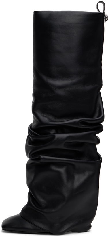 Kabelka The Attico Attico Rea Tube Slouch Tall Boots Čierna | 247WS820 L019, 2