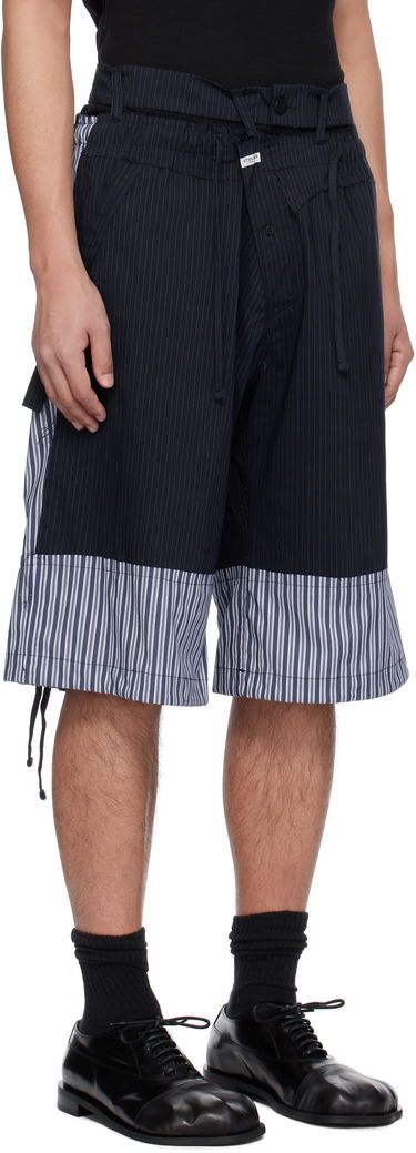 Šortky Ottolinger Ottolinger Baggy Cargo Shorts Navy | 106-200206-02, 1