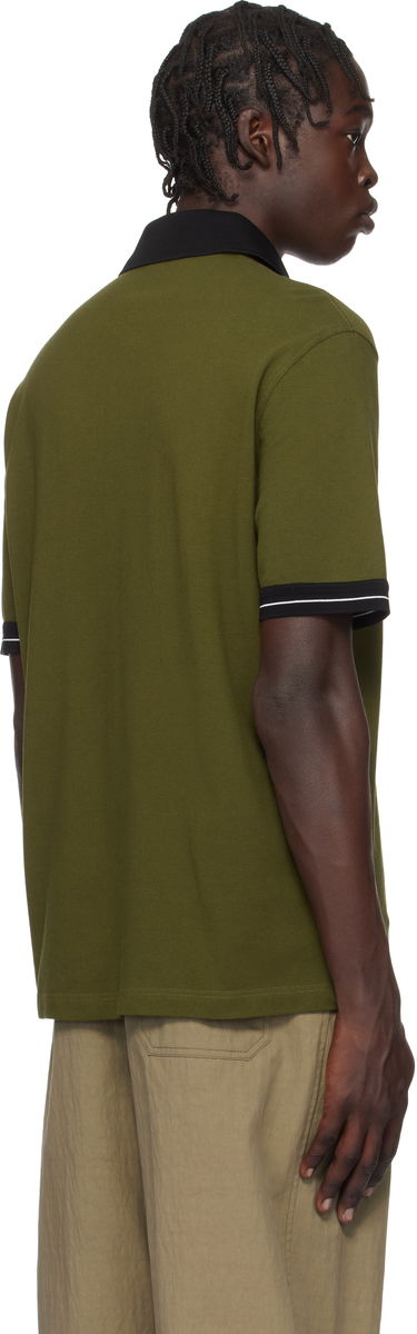 Polo tričko FERRAGAMO Salvatore Ferragamo Color Block Polo Zelené | 781016, 2