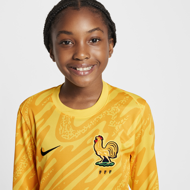 Dres Nike FFF Stadium 2024/25 Dri-FIT Replica Goalkeeper Jersey Žltá | FJ1585-720, 2