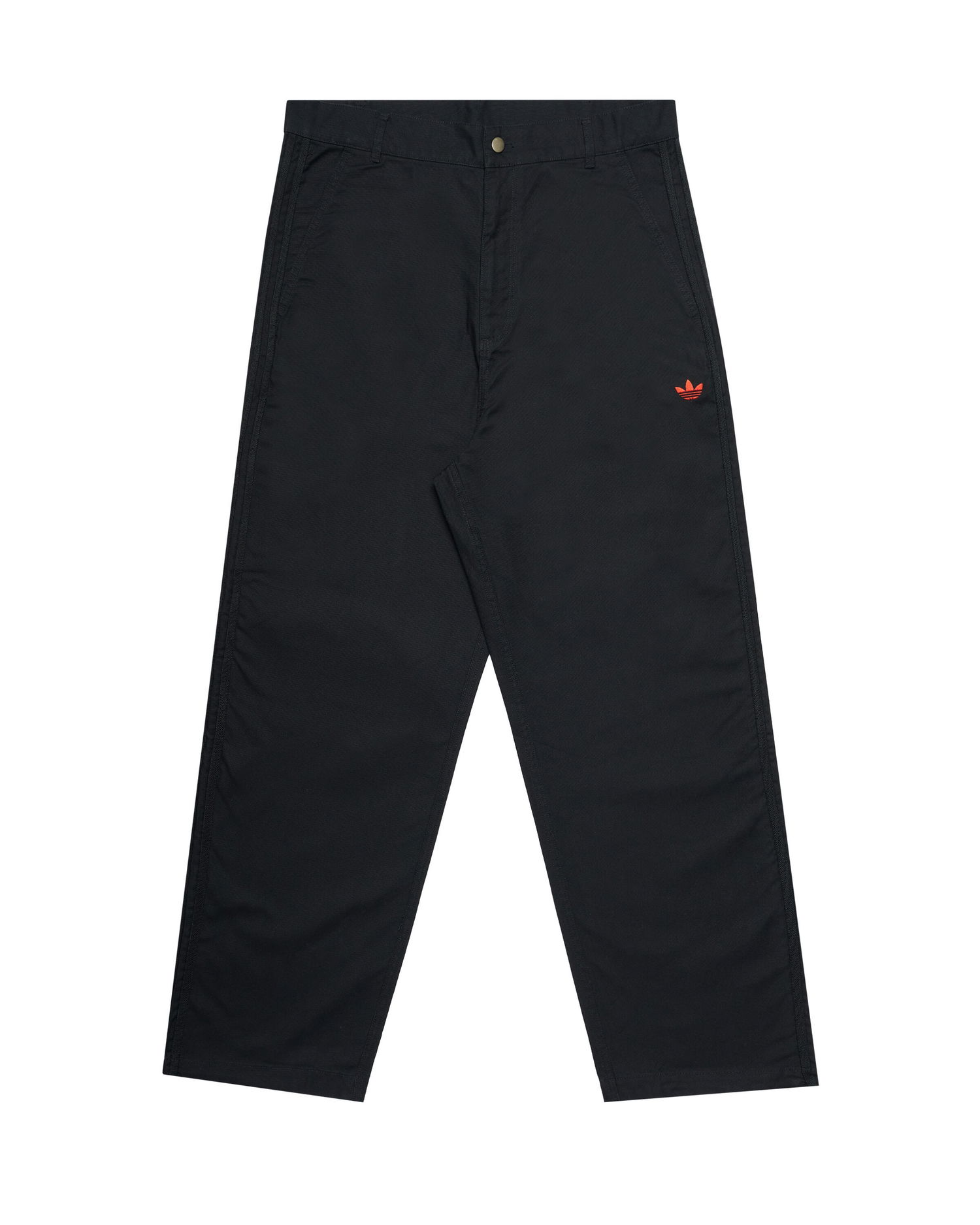 Cargo nohavice adidas Originals 100 THIEVES x Wide Leg Pants Čierna | JN6929, 0