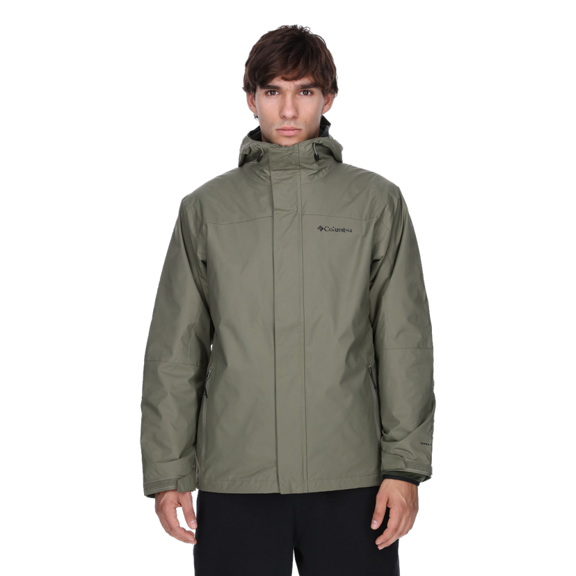 Vetrovka Columbia Tunnel Falls™ II Interchange Hooded Jacket Zelené | 2096921397