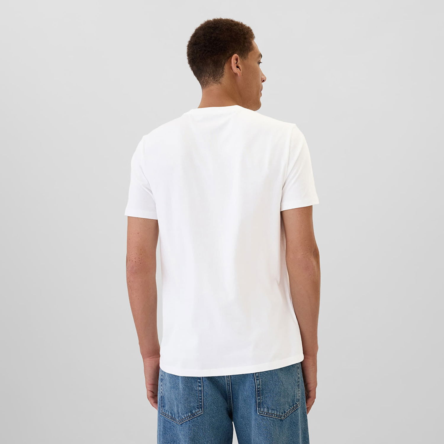 Tričko GAP T-shirt Mini Logo Tee White Global XS Biela | 542248-01, 1