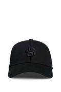 Twill Cap with Embroidered Monogram