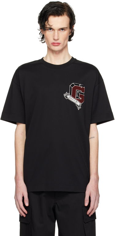Tričko Givenchy Black 'College' T-Shirt Čierna | BM71MG3YPD001, 0