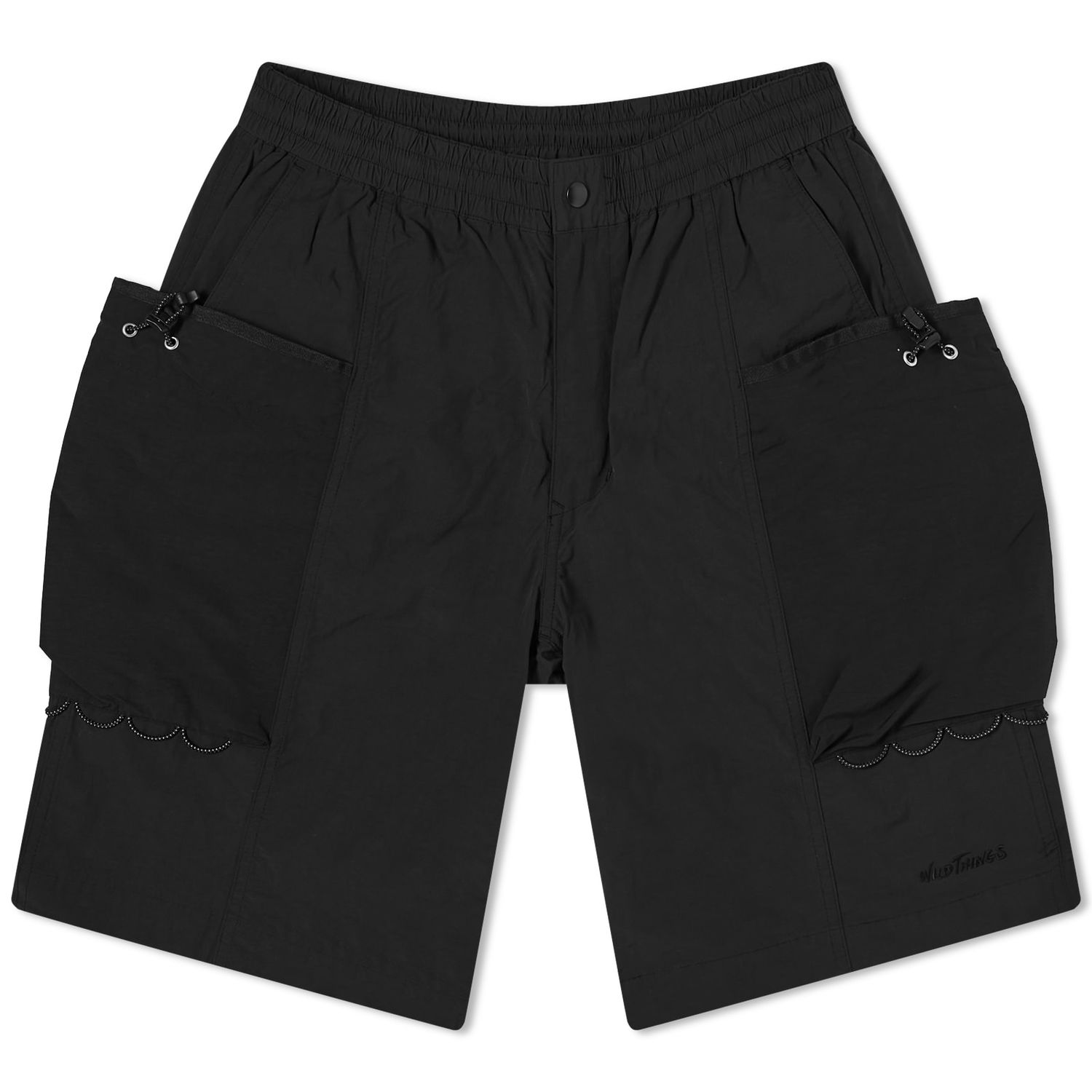 Šortky Wild things Camp Tool Pocket Shorts Čierna | WT241-19-BLK, 0