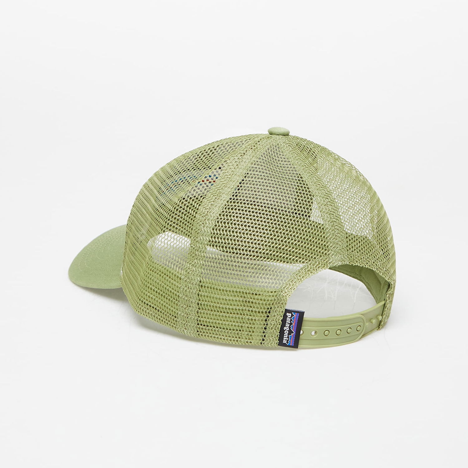 Klobúk Patagonia Cap P-6 Logo LoPro Trucker Hat White/ Buckhorn Green Zelené | 38283 WBGN, 1