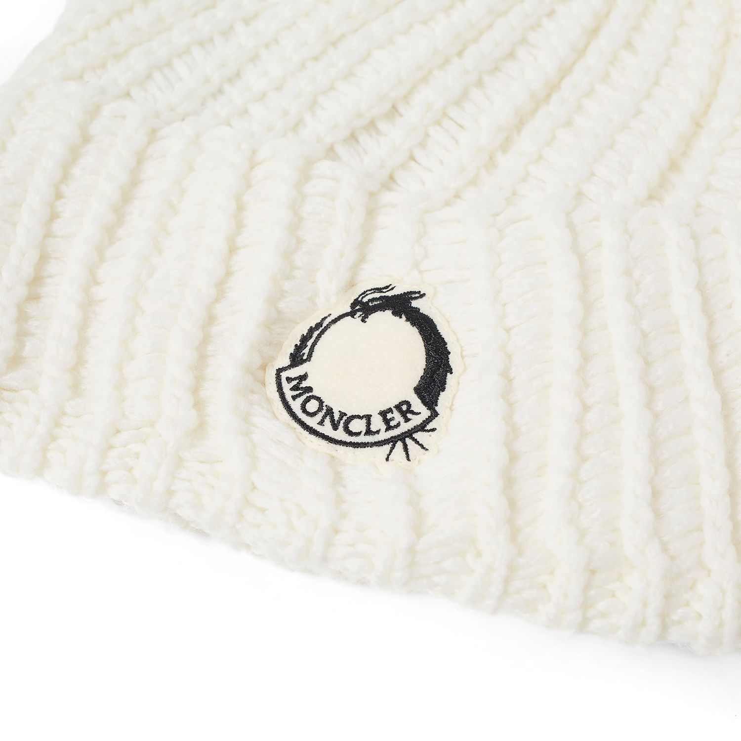 Kulicha Moncler CNY Dragon Beanie Biela | 3B000-10-M2089-034, 1
