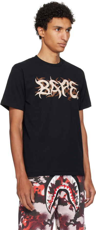 Tričko BAPE Trial Camo 'BAPE' Logo T-Shirt Biela | 001TEL301037M, 4