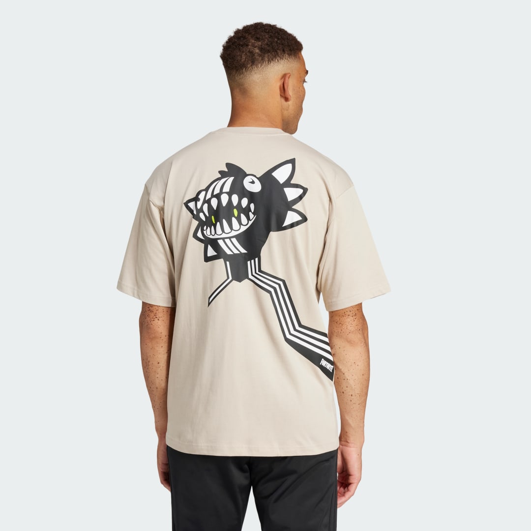 Tričko adidas Performance Fortnite x Future Icons Graphic Tee Béžová | JV9954, 1