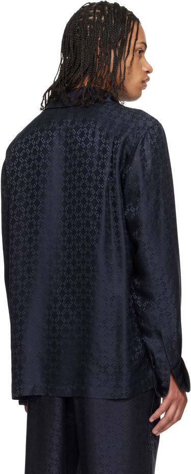 Pyžamo Givenchy Givenchy Monogram 72 Jacquard Pyjama Shirt Čierna | BM612J15U4401, 2