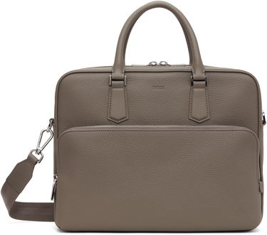 Kabelka BOSS BOSS Embossed Logo Briefcase Šedá | 50529293, 0