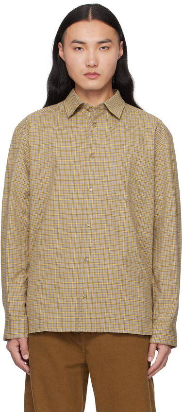 Košeľa A.P.C. Plaid Relaxed Shirt Béžová | COHFD-H12532, 0