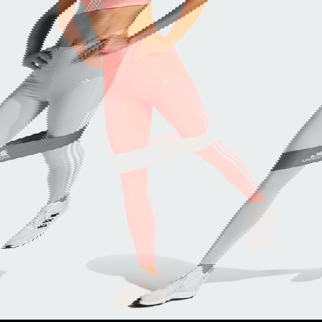Legíny adidas Performance Optime 3-Stripes Full-Length Ružová | IZ2716, 0