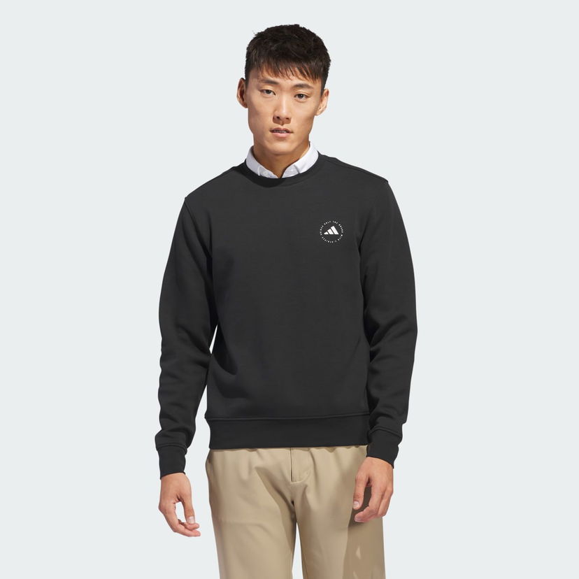 Mikina adidas Performance Crewneck Sweatshirt Čierna | IU4523