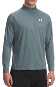 Tech Textured Half-Zip Pullover