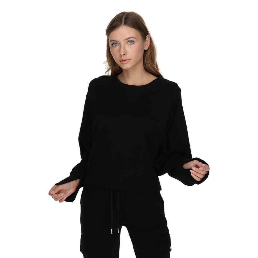 Mikina Ellesse Relaxed Fit Crewneck Sweatshirt Čierna | ELA231F608-01
