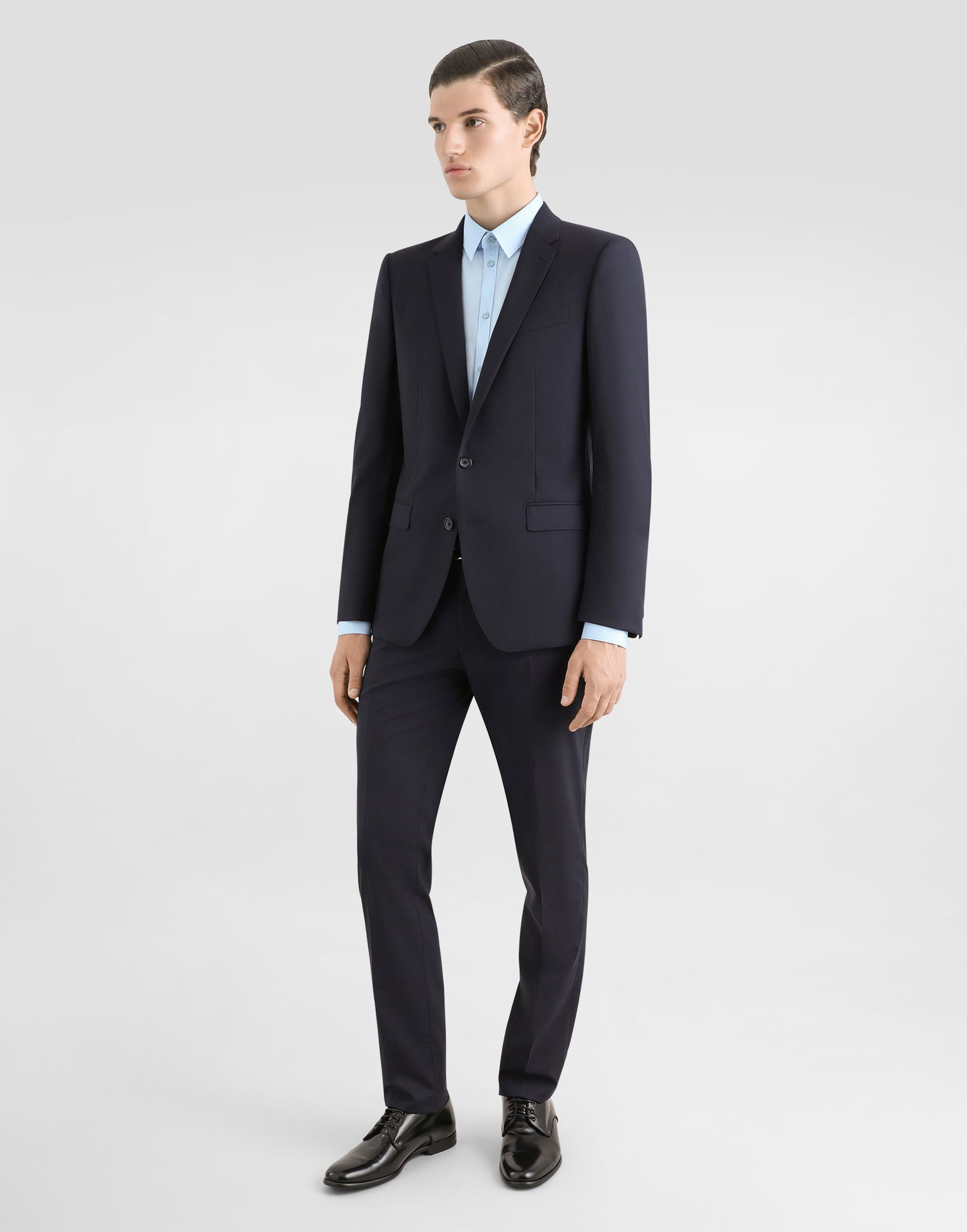 Súprava Dolce & Gabbana Dolce & Gabbana Martini-Fit Stretch Wool Suit Navy | GK0EMTGF874B0665, 1