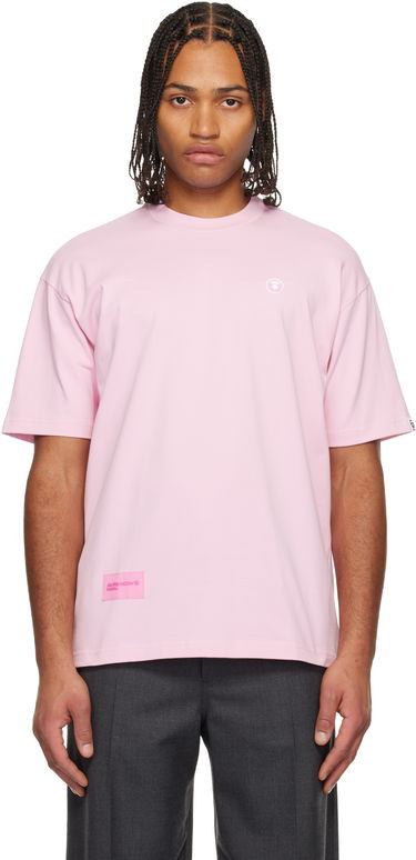 Tričko AAPE by A Bathing Ape 'AAPENOW' Short-Sleeve Crewneck T-shirt Ružová | AAPTEM1606XXNPKX, 0