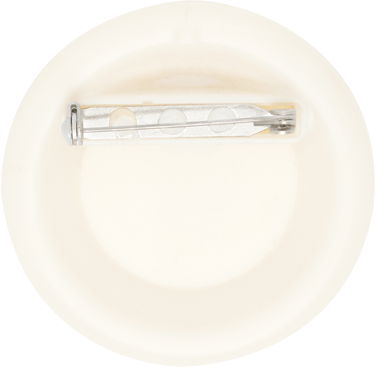 Spona VETEMENTS VETEMENTS Security Tag Brooch Biela | UH76ST300W, 2