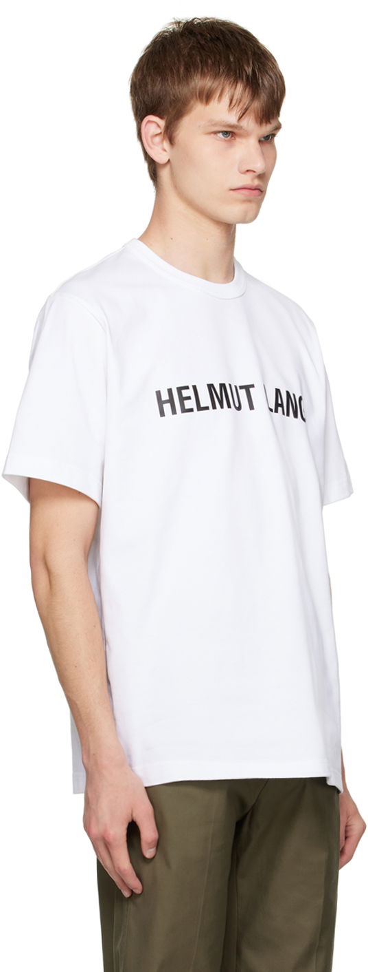 Tričko Helmut Lang Helmut Lang Printed T-Shirt Biela | L09HM523, 1