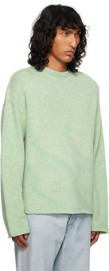 Sveter The Row Mumford Wool Blend Crewneck Sweater Zelené | 810-Y845, 1