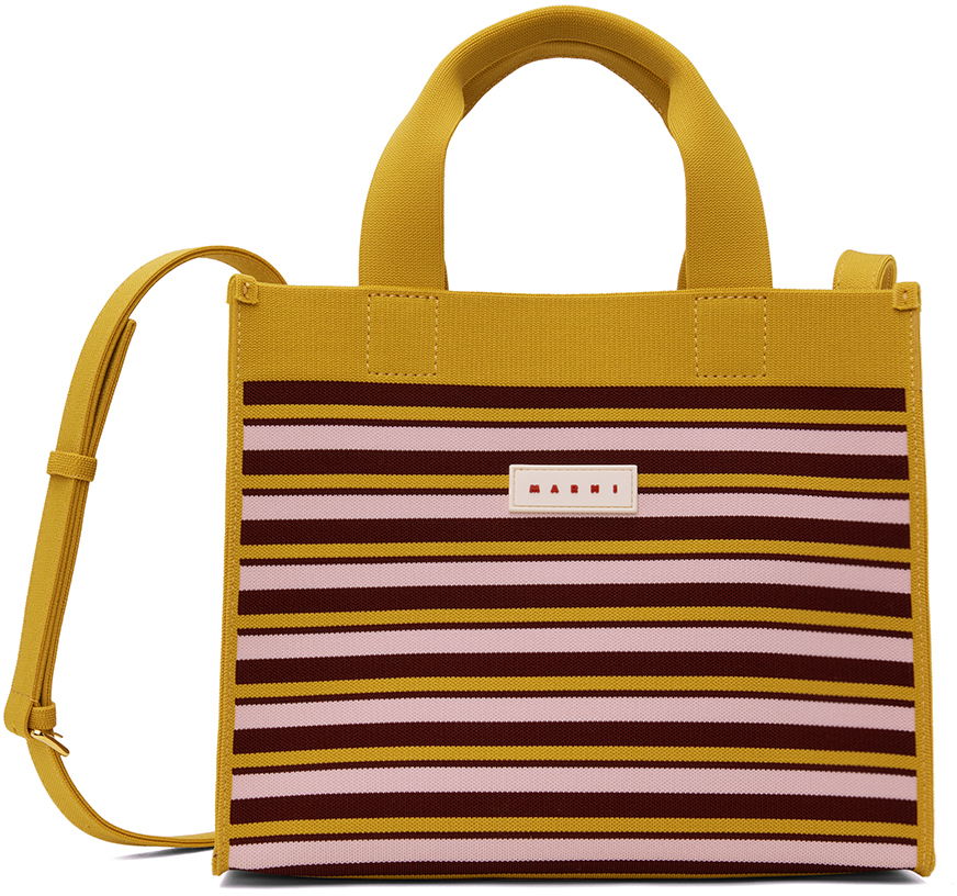 Tote bag Marni Small Shopping Tote Bag Ružová | SHMP0083Q1 P6485, 0