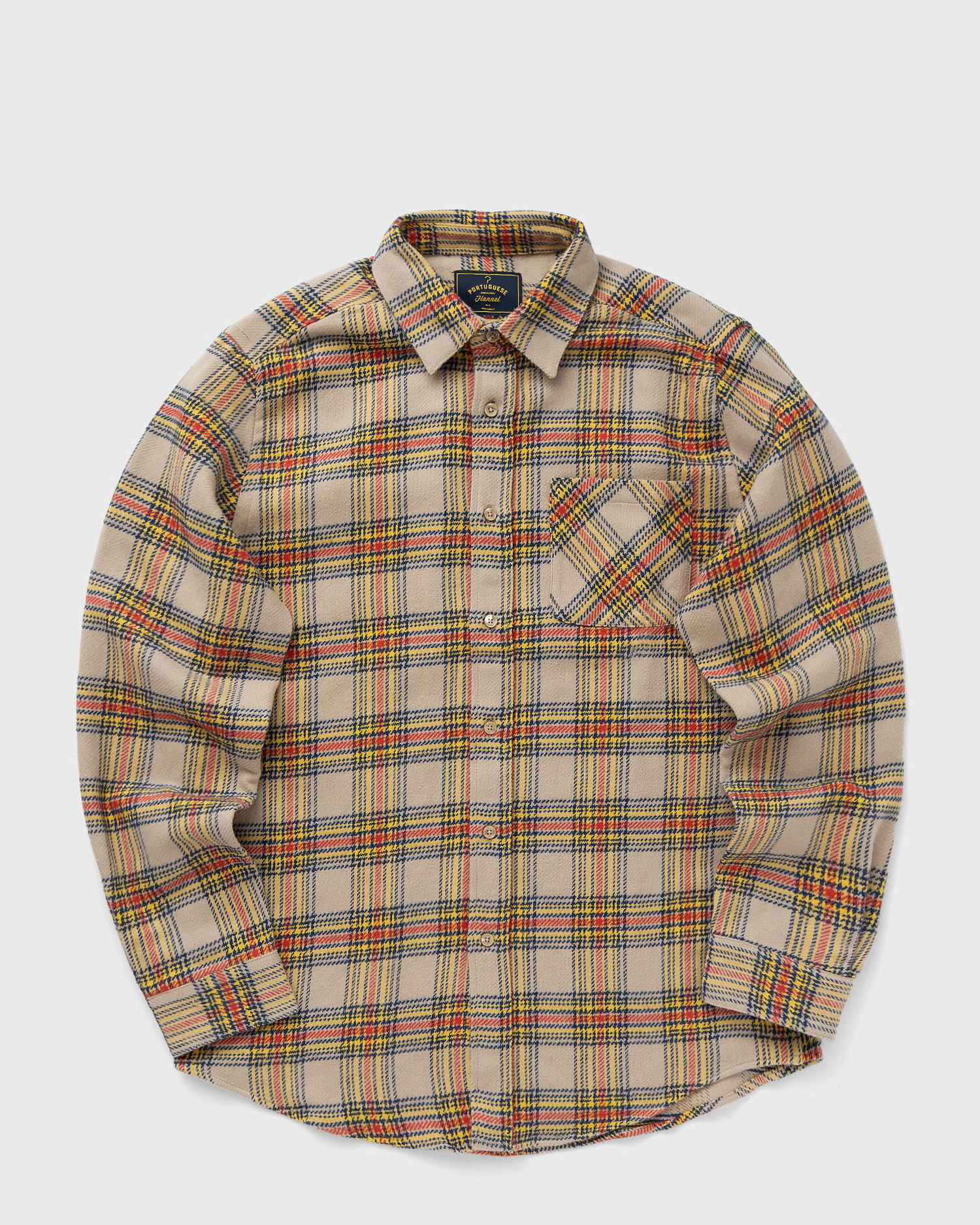Košeľa Portuguese Flannel Flannel Long Sleeve Shirt Hnedá | AW24.051.LARS, 0